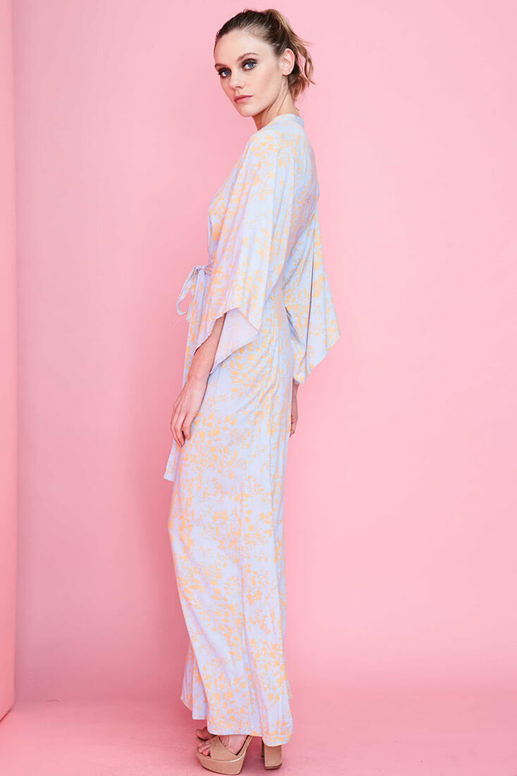 Kira Summer Maxi Dress Orange