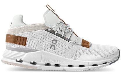 On Cloudnova 'White Pearl Brown'
