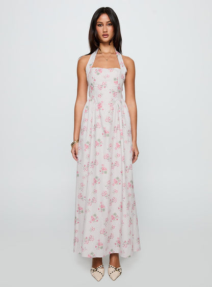 Sunfields Halter Maxi Dress Multi